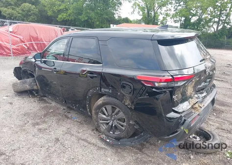 2024 Nissan Pathfinder S Fwd z USA, uszkodzony, nr VIN 5N1DR3AA9RC292576